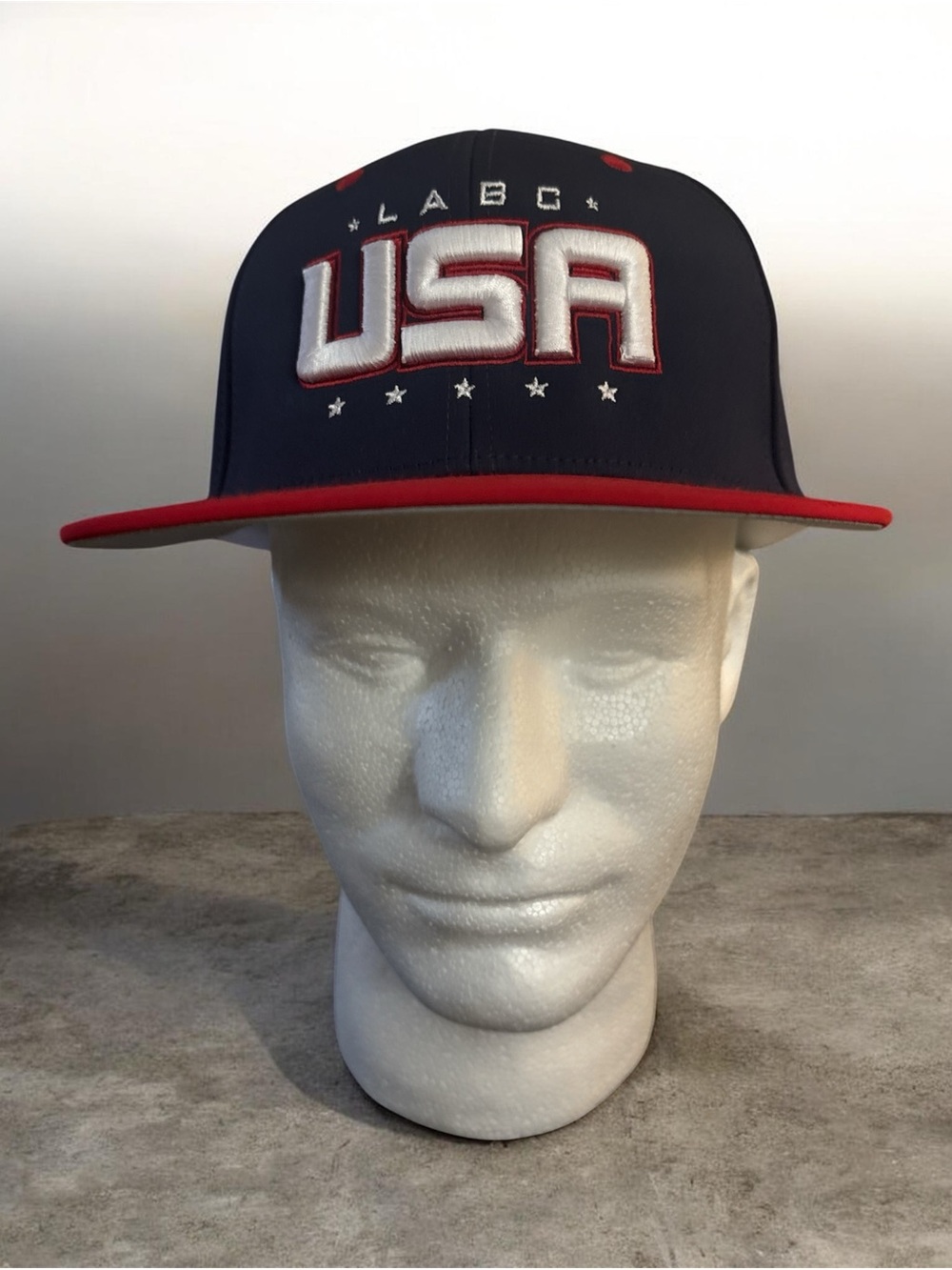 LABC USA Embroidered fitte Hat - THE GAME!!!! SZ S NWOT
